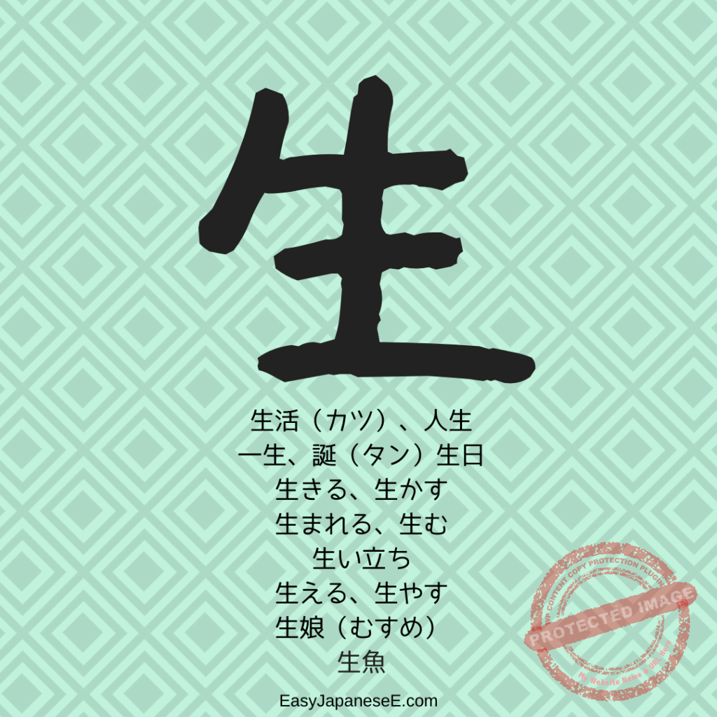 生 | EasyJapaneseE